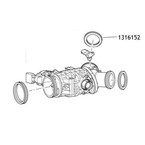 Garnitura clapeta acceleratie Discovery 3 1316152