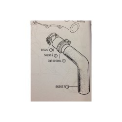 Furtun pompa apa 552517 Land Rover Series