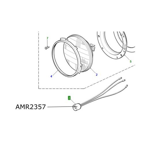 Cablaj far Land Rover Defender 1993-2006 AMR2357