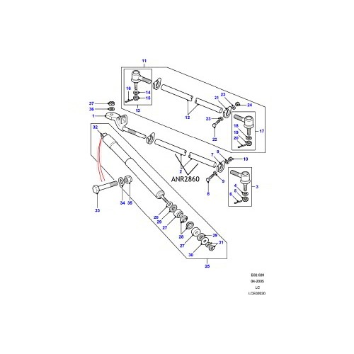 Bara directie Land Rover Defender ANR2860