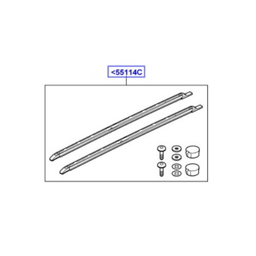 Bare longitudinale scurte plafon LR Discovery 3 si 4 CAB500120PVJ