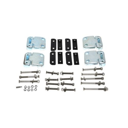 Balamale inox usi laterale spate set complet Britpart LR Defender DA1275SS