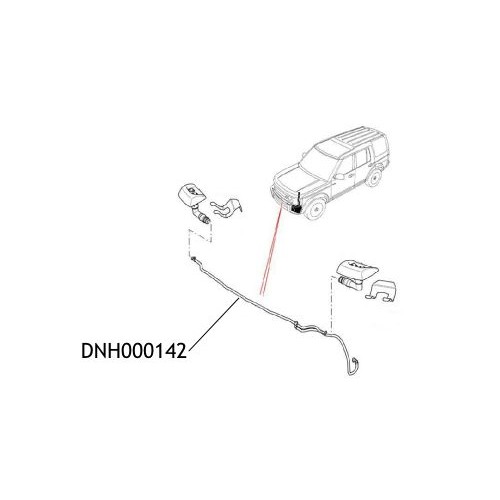 Furtun stropitor far Discovery 3 DNH000142