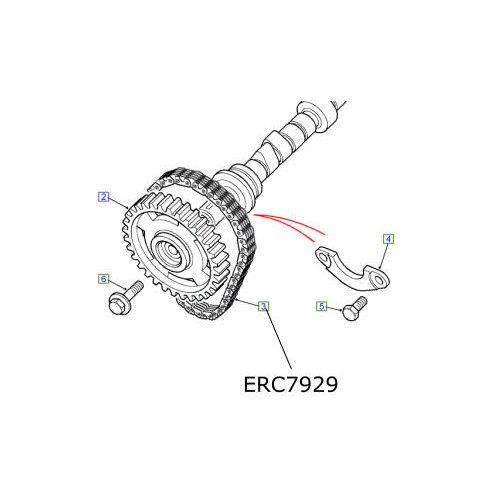 Lant distributie motor V8 Range Rover P38 Discovery 1 si 2 Defender ERC7929