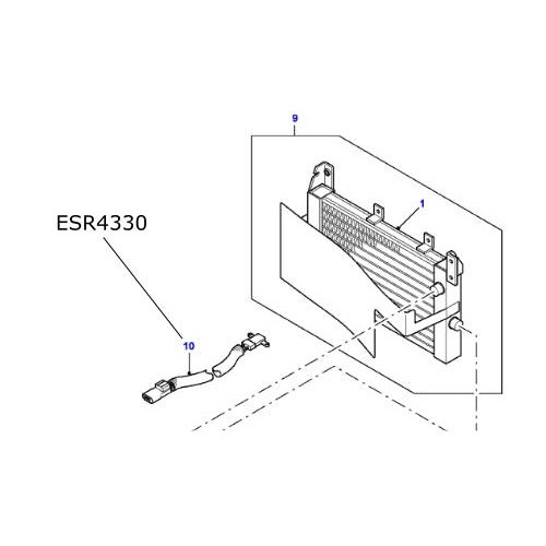 Senzor temperatura ulei cutie Range Rover P38 ESR4330