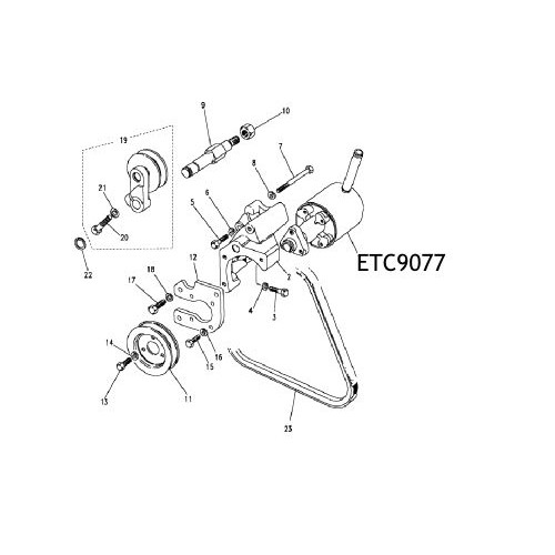 Pompa servodirectie Defender ETC9077