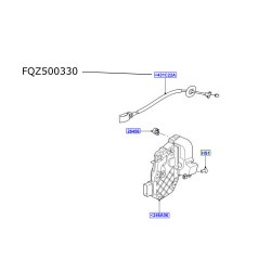 Cablu broasca usa laterala spate Range Rover Sport FQZ500330