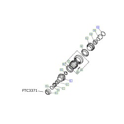 Rulment cutie viteza 5 si marsarier Defender Discovery Range Rover FT…