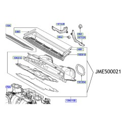 Filtru polen cu carcasa Range Rover L322 4400cc V8 JME500021