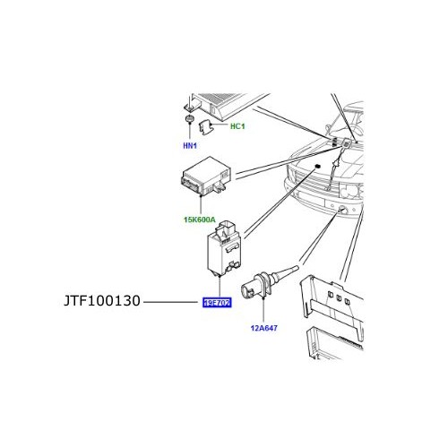 Senzor recirculare Aer Conditionat Range Rover L322 JTF100130
