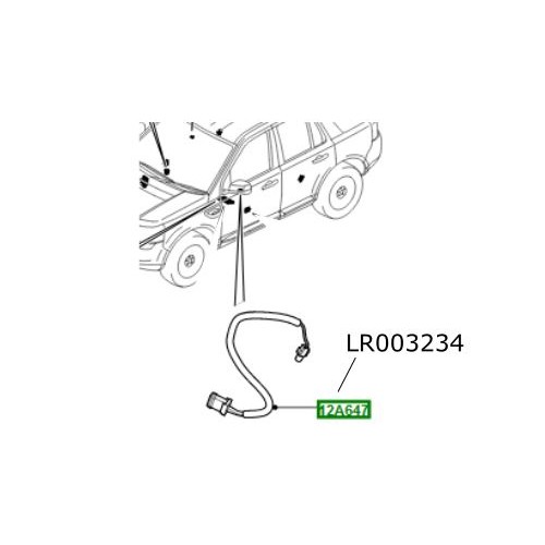 Senzor ambient Aer Conditionat Land Rover Freelander 2 LR003234