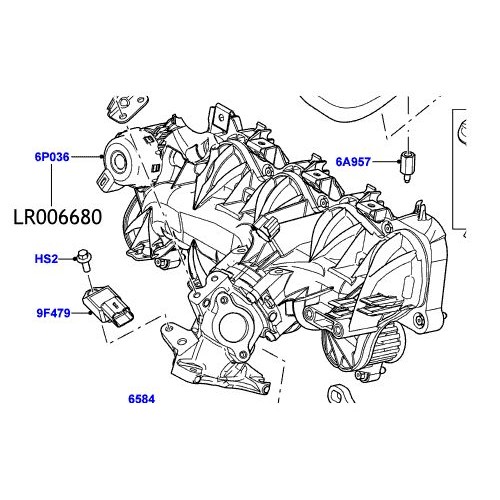 Galerie admisie Freelander 2 LR006680