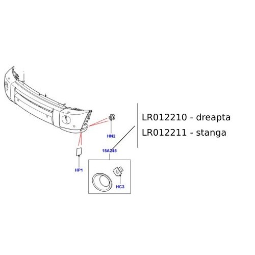 Ornament proiector LR Discovery 3 LR012210