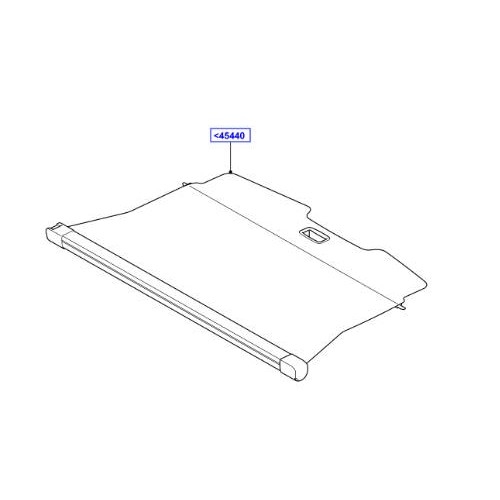 Rulou spatiu bagaje Range Rover Sport LR012842