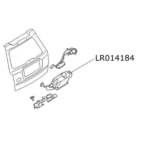 Broasca hayon Range Rover Evoque Freelander 2  LR014184