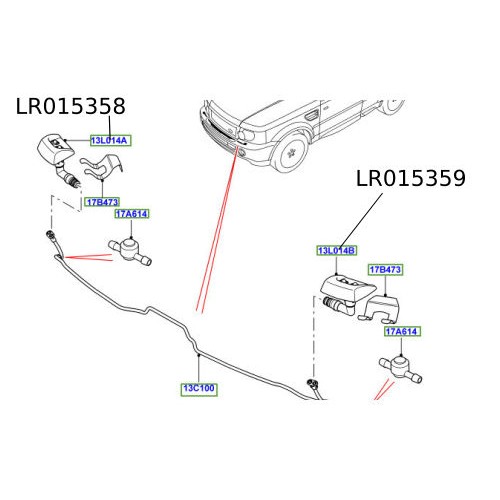 Stropitor far Range Rover Sport LR015359