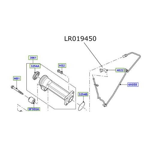 Supapa diferential Discovery Freelander Range Rover LR019450