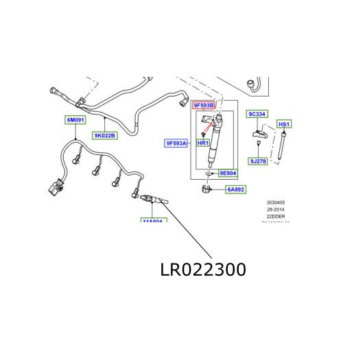 Bujie Discovery Sport Freelander 2 Range Rover Evoque LR022300