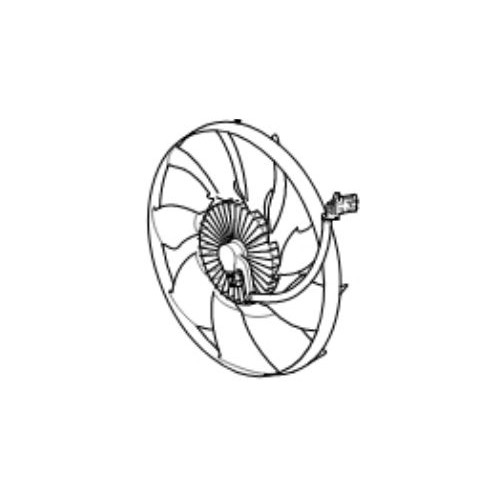 Elice cuplaj vascos ansamblu ventilator Range Rover L322 4400cc V8 diesel LR022732