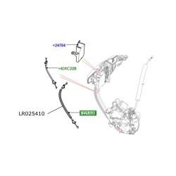 Cablu maner exterior usa laterala Range Rover Evoque LR025410