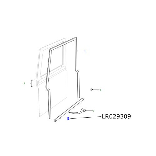 Cheder inferior usa fata LR Defender de la 2007 LR029309