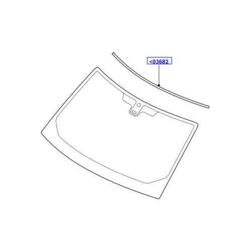 Cheder superior parbriz LR Discovery 4 LR031186