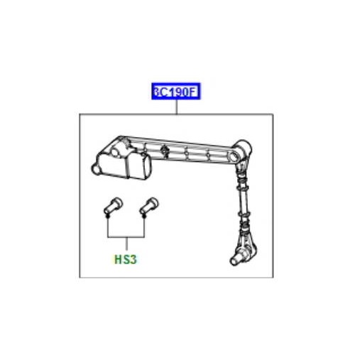 Senzor suspensie spate stanga Range Rover L322 RQH500451 LR032106