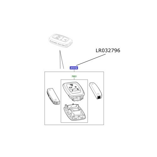 Telecomanda Range Rover L322 si Sport LR032796