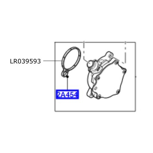 Garnitura pompa vacuum motor 2000cc benzina LR Freelander 2 Range Rover Sport si Evoque LR039593