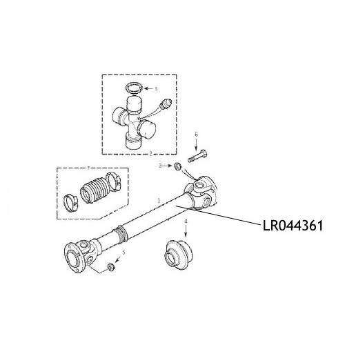 Cardan Land Rover Defender LR044361
