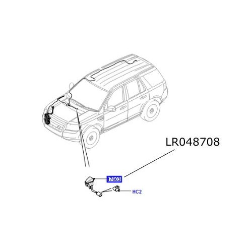 Stropitor parbriz dreapta LR Freelander 2 LR048708