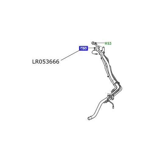 Buson rezervor combustibil LR Discovery 4 Range Rover L405 Sport si Evoque LR053666