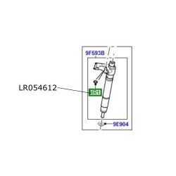 Oring retur injector LR Freelander 2 Discovery 4 si Sport Range Rover…
