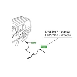 Conducta frana spate stanga Discovery 3 si 4 LR056967