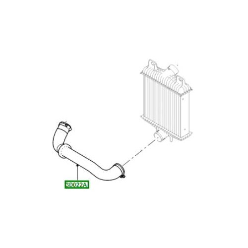 Furtun intercooler stanga Range Rover Sport de la 2014 LR057205
