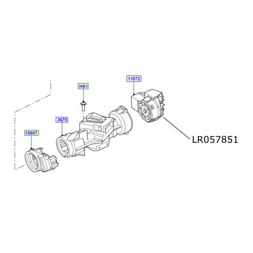 Contact electronic pornire Discovery 3 Range Rover Sport LR057851