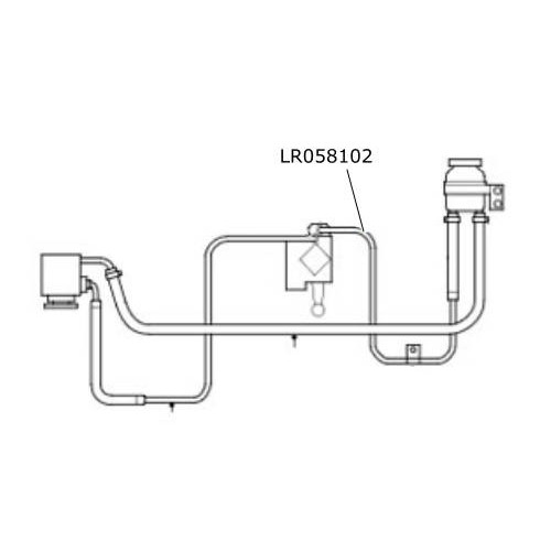 Conducta servo directie Land Rover Defender de la 2007 LR058102
