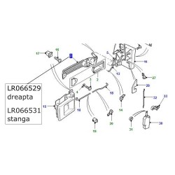 Maner usa fata dreapta Land Rover Defender LR066529