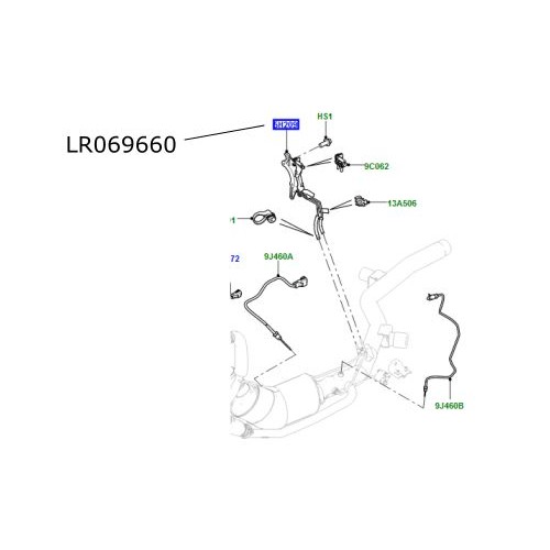 Senzor presiune DPF Range Rover Sport 3000cc V6 diesel LR069660