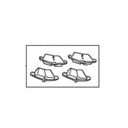 Placute frana fata Range Rover Evoque Discovery Sport LR128263 LR160540 LR160435