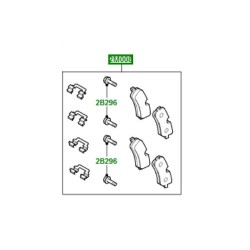 Placute frana spate LR Discovery 5 Range Rover L405 si Sport LR084118…