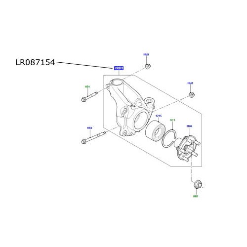 Portfuzeta fata stanga Range Rover Evoque LR087154