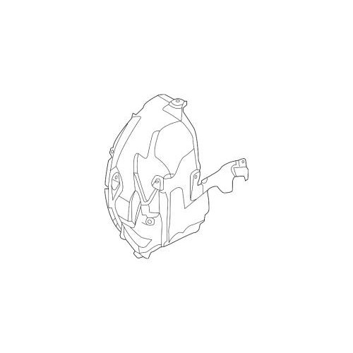 Carenaj contraaripa fata dreapta Range Rover Evoque LR088356