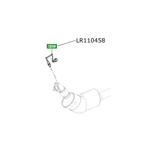 Senzor oxigen esapament Range Rover L405 LR110458