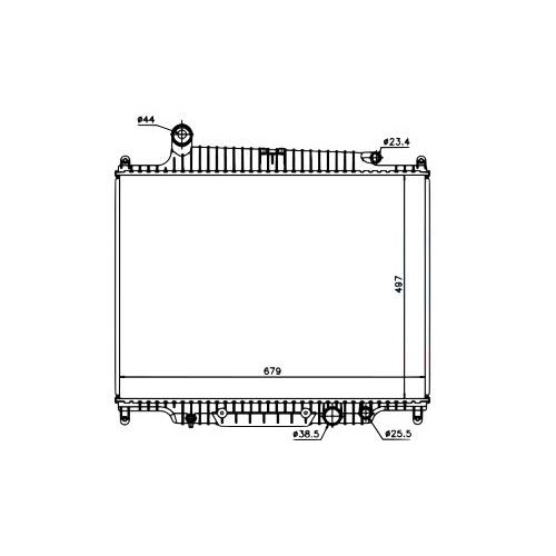 Radiator apa Range Rover Sport si L322 TD 3.6 diesel  PCC500300