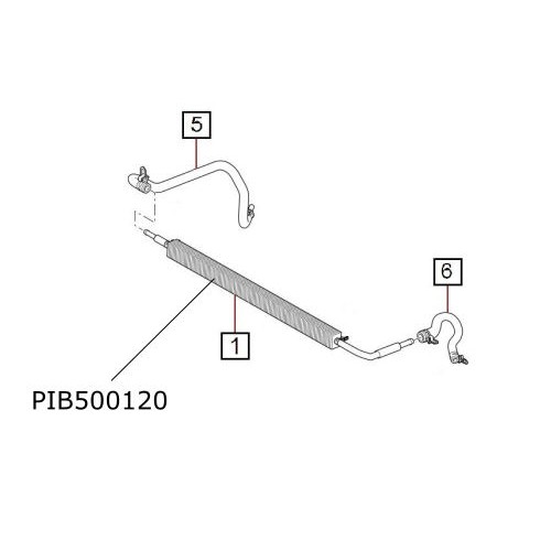 Racitor combustibil motorina Discovey 3 si 4 Range Rover Sport  PIB500120