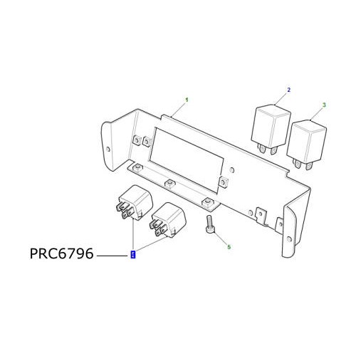 Releu temporizator Land Rover Defender Range Rover Classic PRC6796