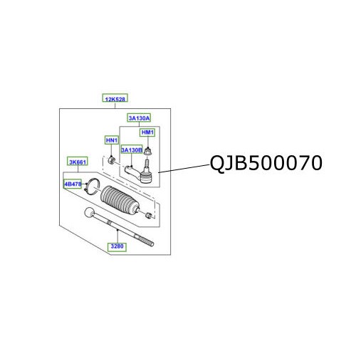 Cap bara directie Range Rover Sport QJB500070