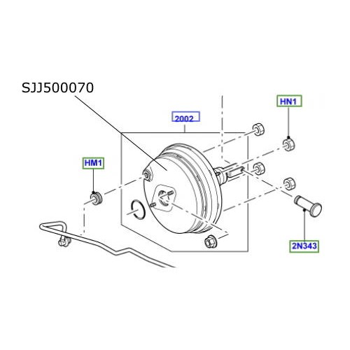 Tulumba servofrana Range Rover Sport SJJ500070
