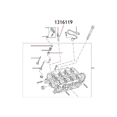 Senzor presiune ulei 1316119 Land Rover Discovery Range Rover